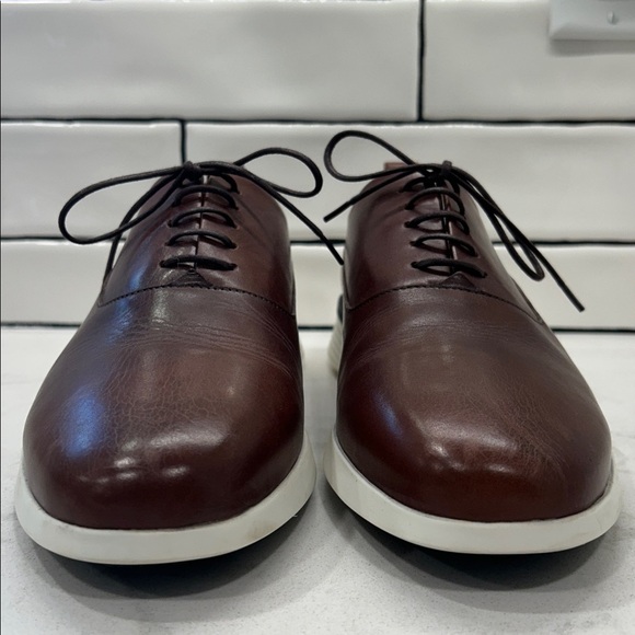 Wolf & Shepherd - Crossover Longwing - Men’s Dress Oxford Shoe Maple 9.5 - Picture 4 of 16